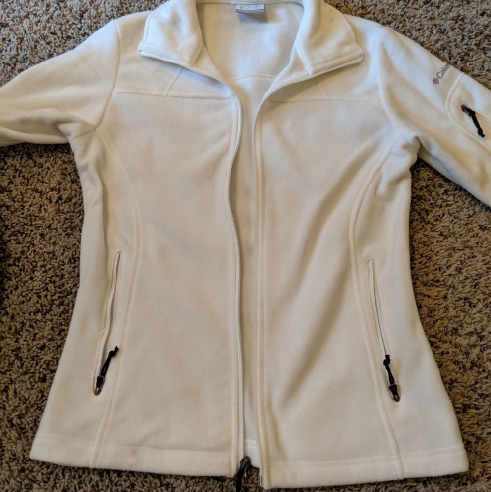 White Columbia jacket size s